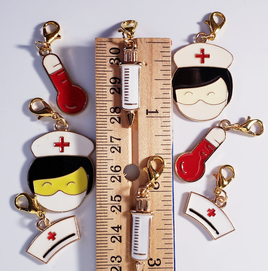 Nurse RN Stitch Markers