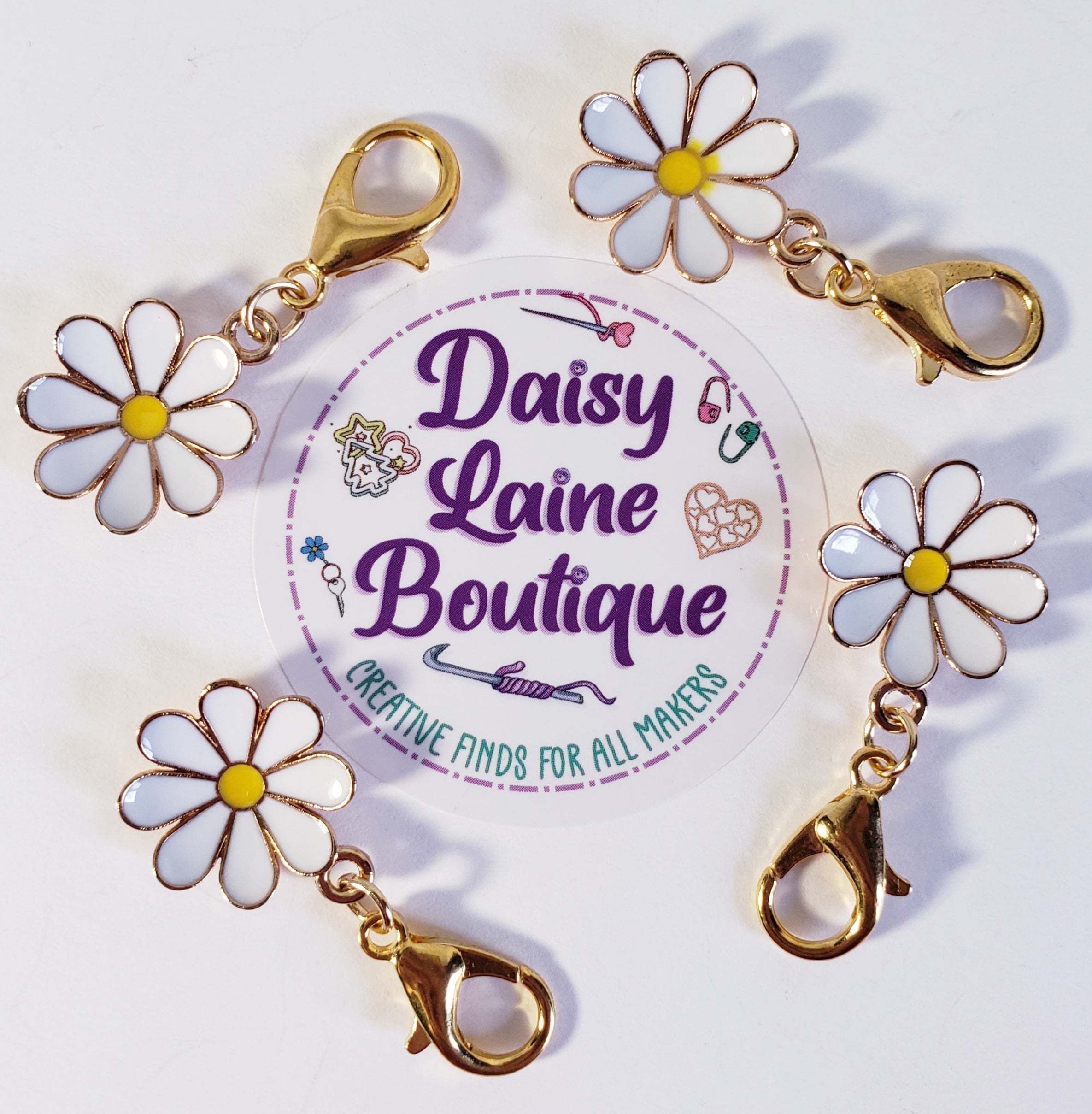 Daisy Stitch Markers