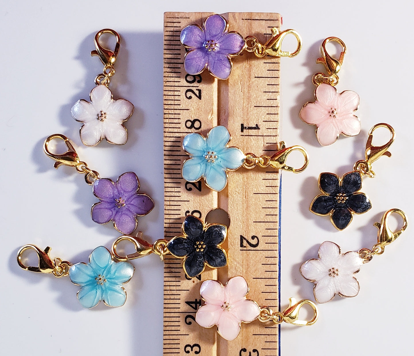 Cherry Blossom Stitch Markers