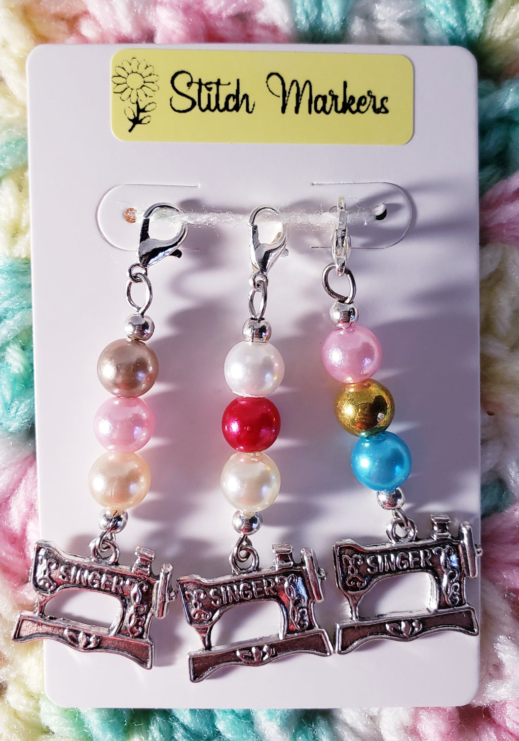 Sewing Machine Bead Stitch Markers