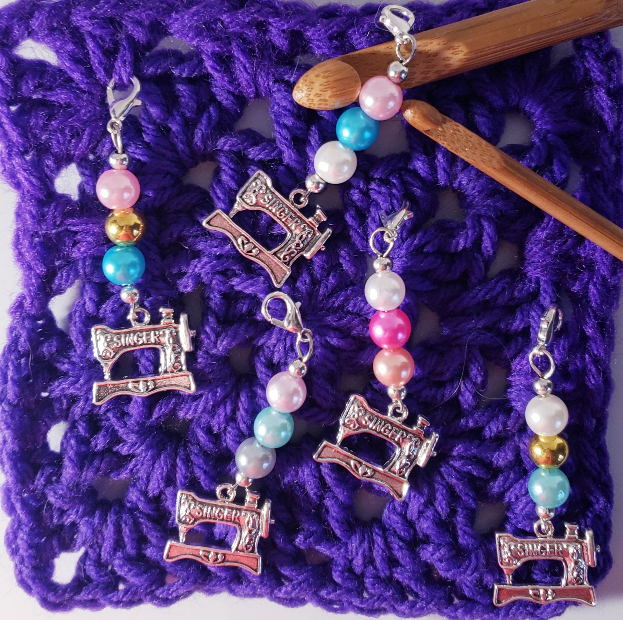 Sewing Machine Bead Stitch Markers