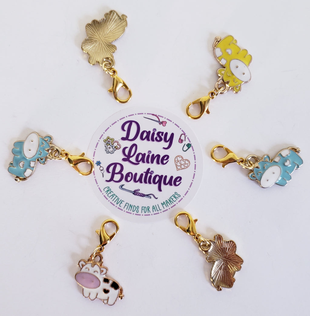 Cow Cute Stitch Markers