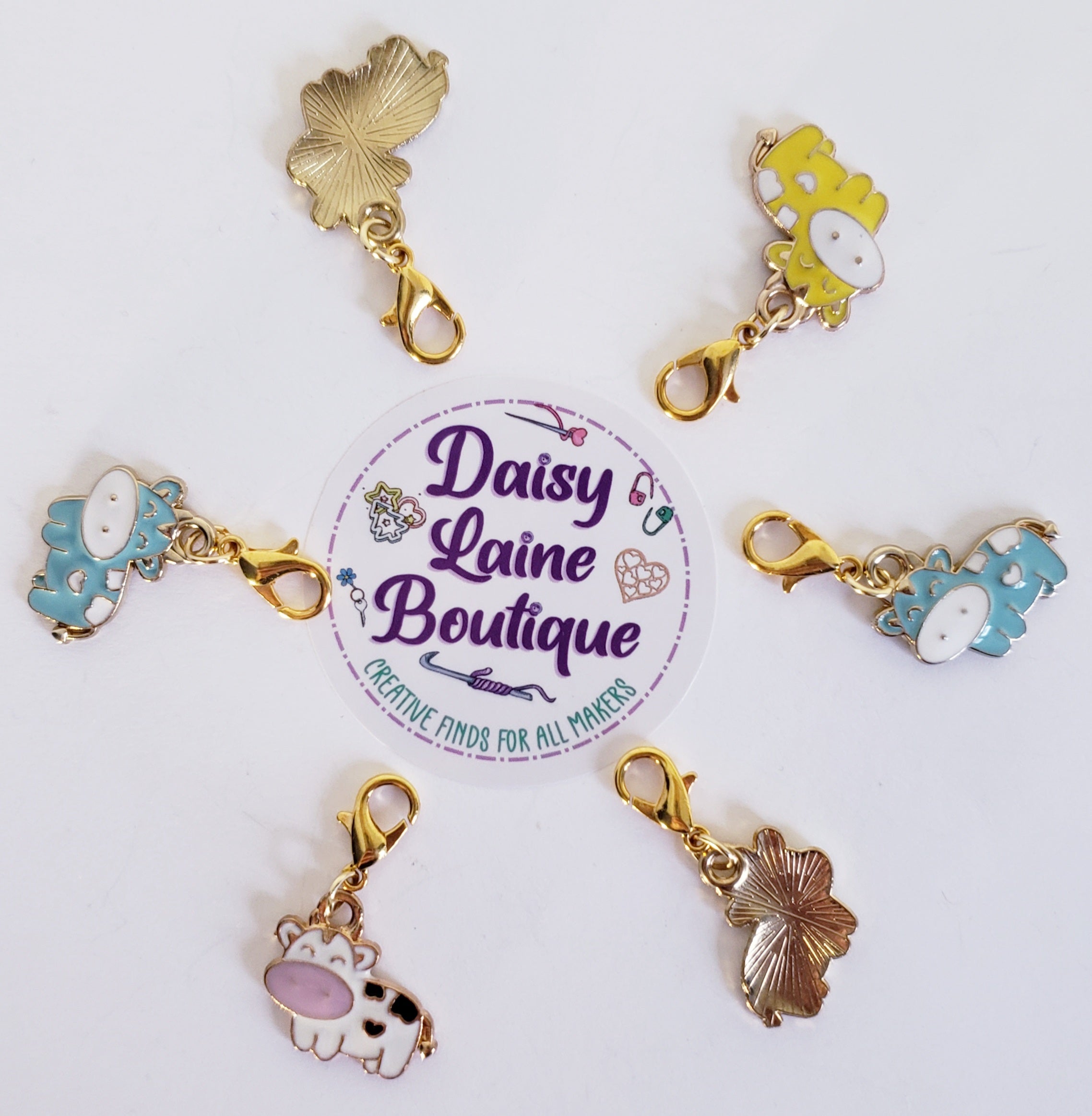 Cow Cute Stitch Markers