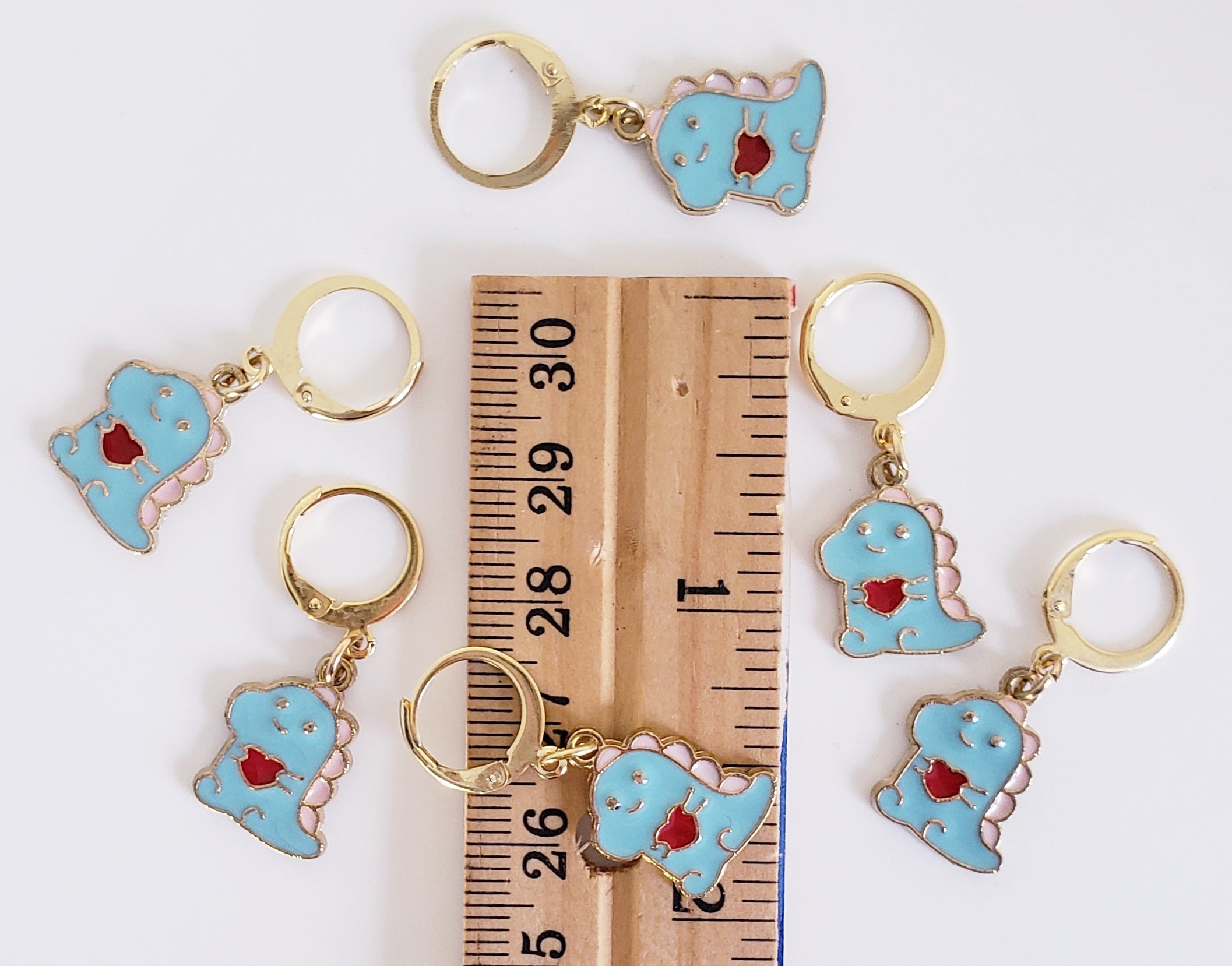 Dinosaur Baby Stitch Markers