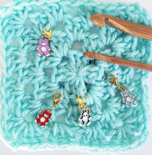 Teddy Bear Stitch Markers