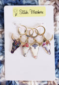 Steer Long Horn Cow Stitch Markers