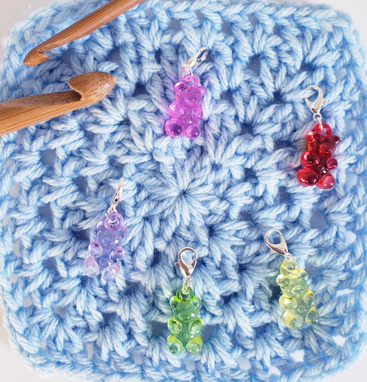 Gummy Bear Stitch Markers