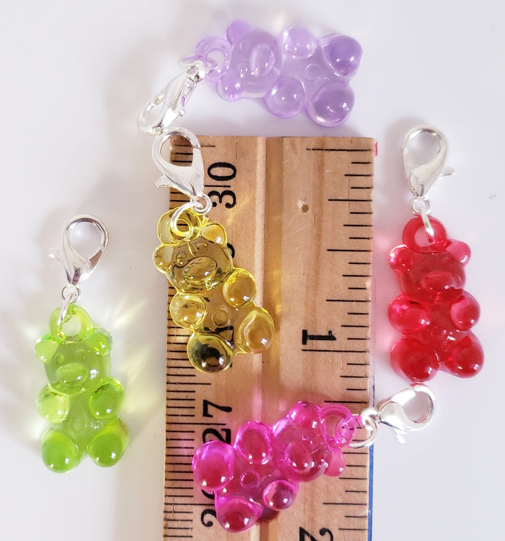Gummy Bear Stitch Markers