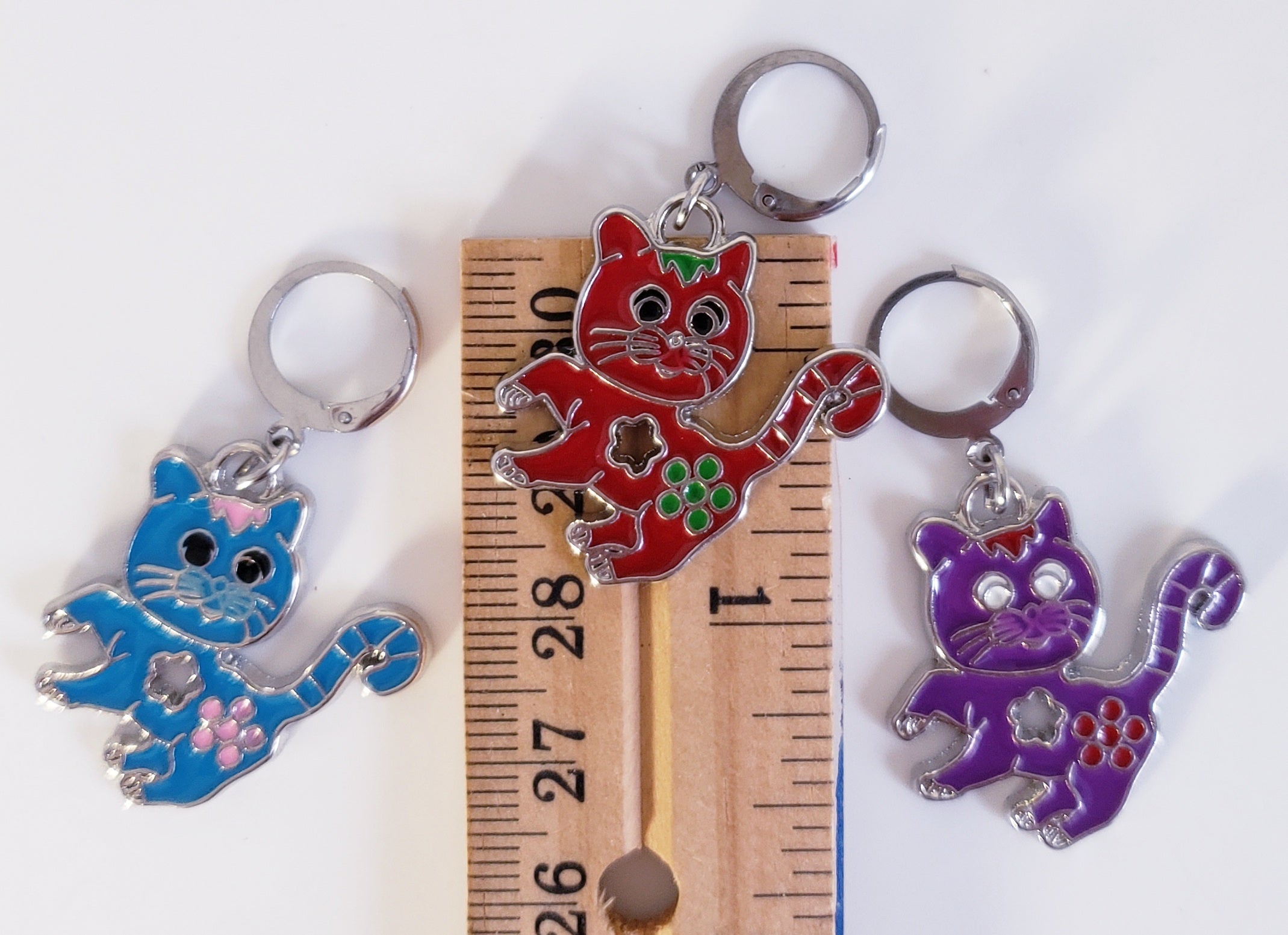 Cat Fun Stitch Markers