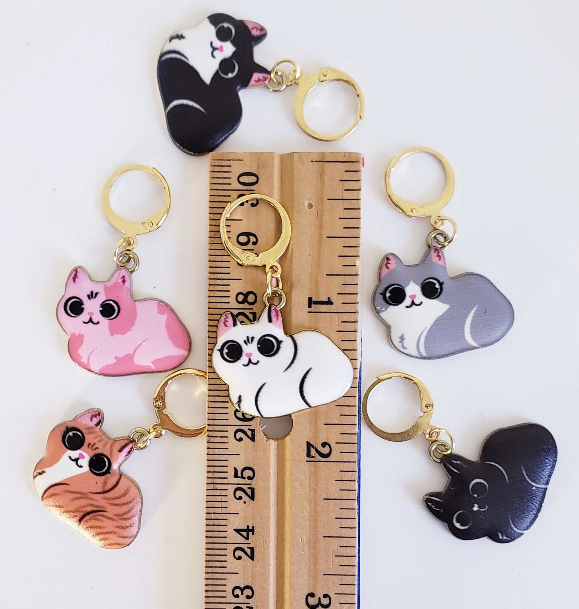 Cat Loaf Stitch Markers