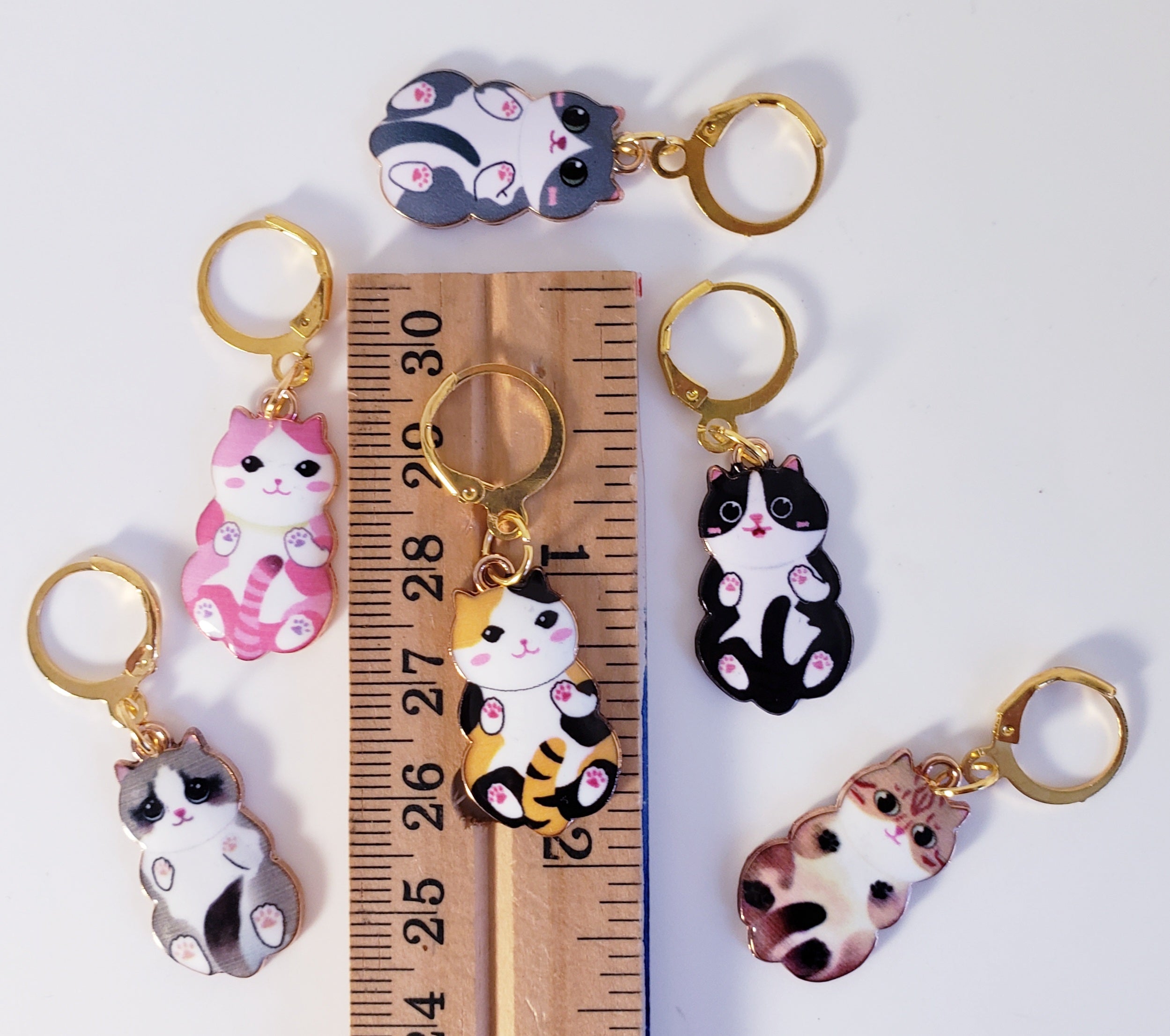 Cat Cuddle Stitch Markers
