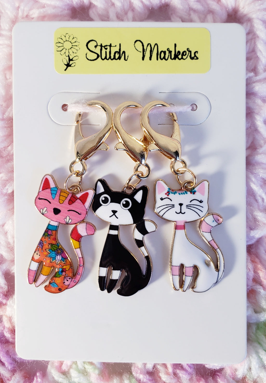 Cat Classy Stitch Markers