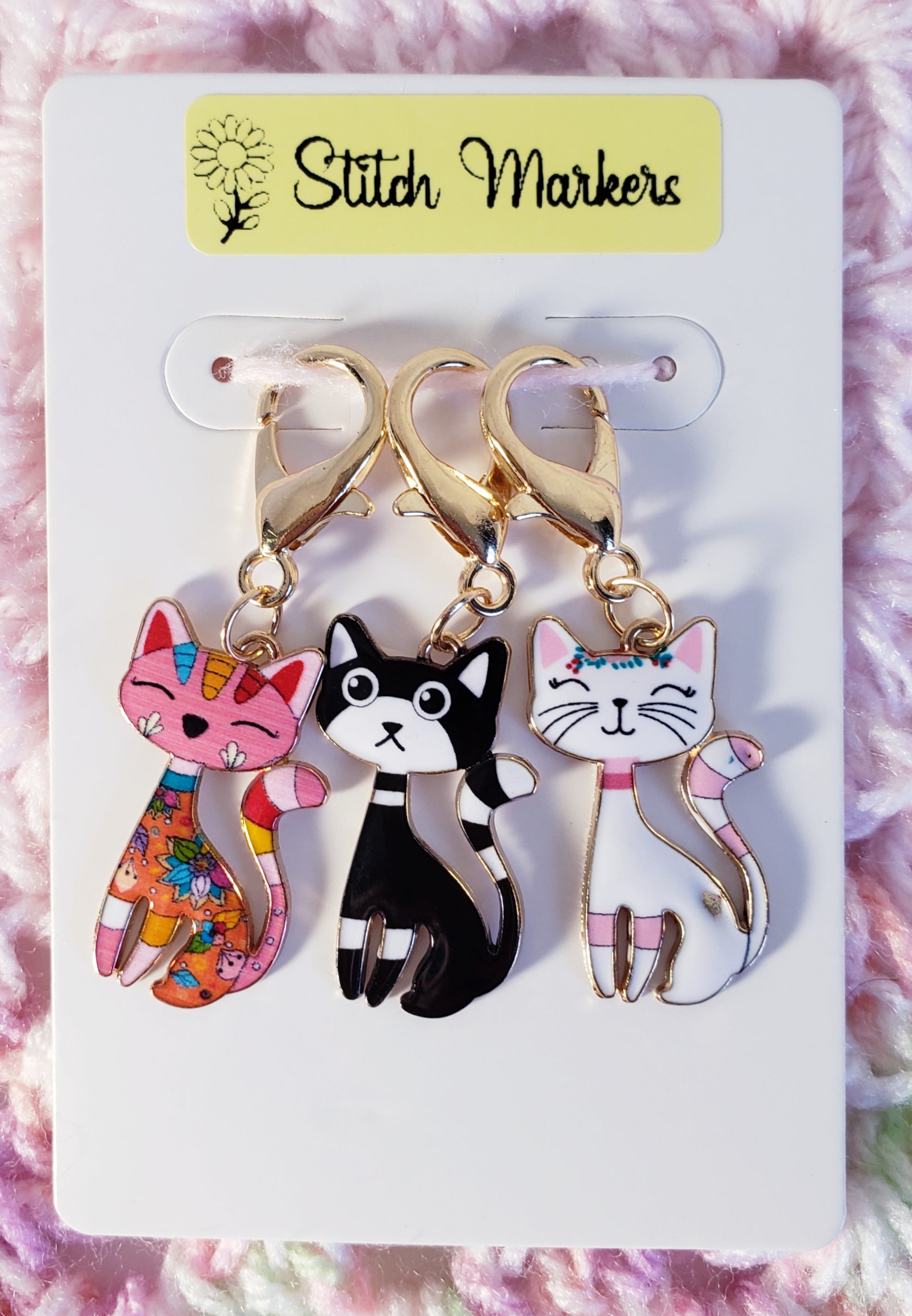 Cat Classy Stitch Markers