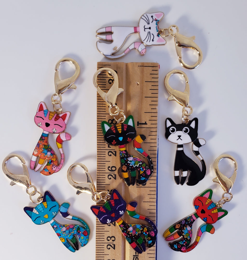 Cat Classy Stitch Markers