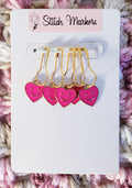 Heart Smiley Stitch Markers