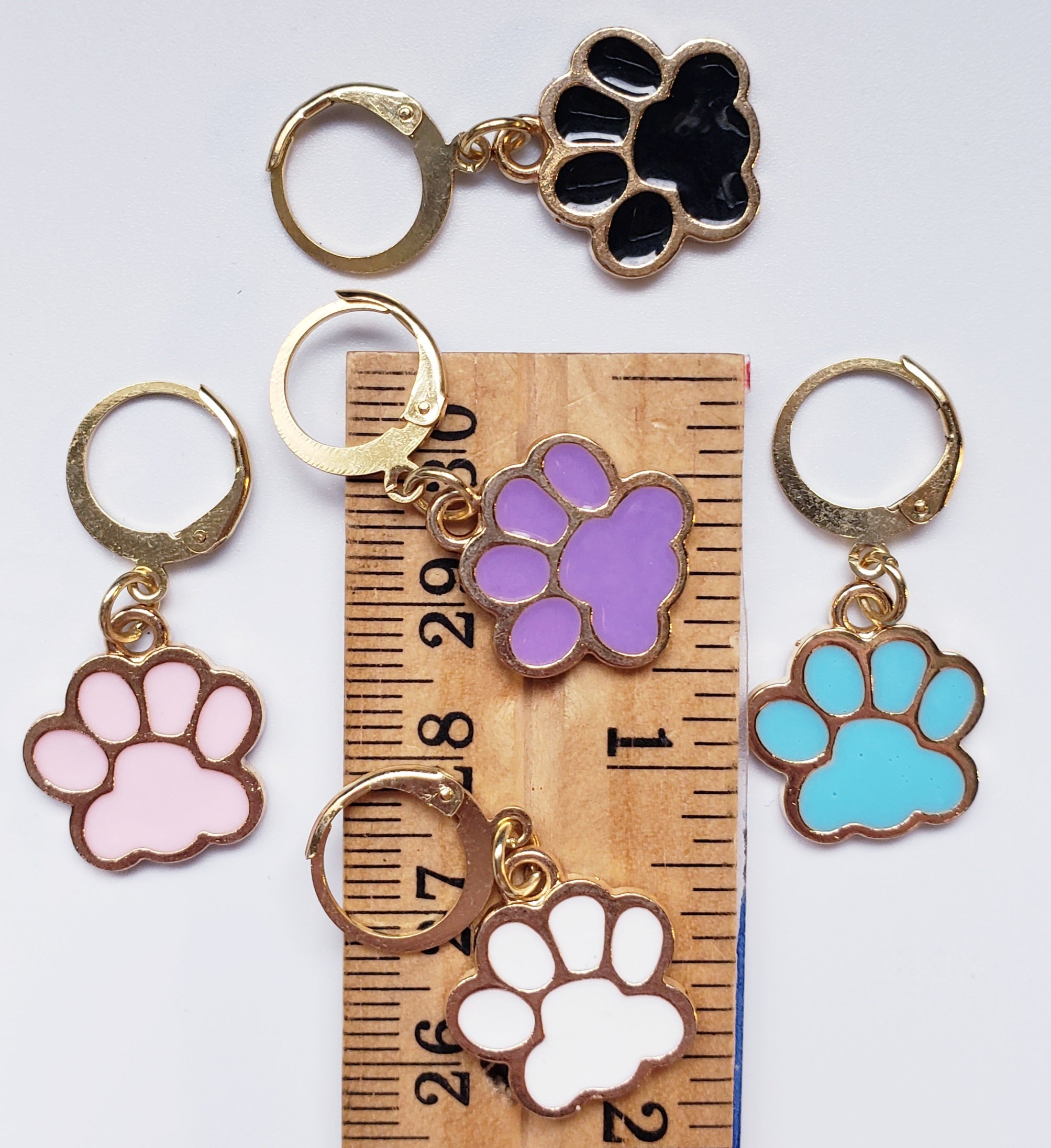 Paw Print Stitch Markers