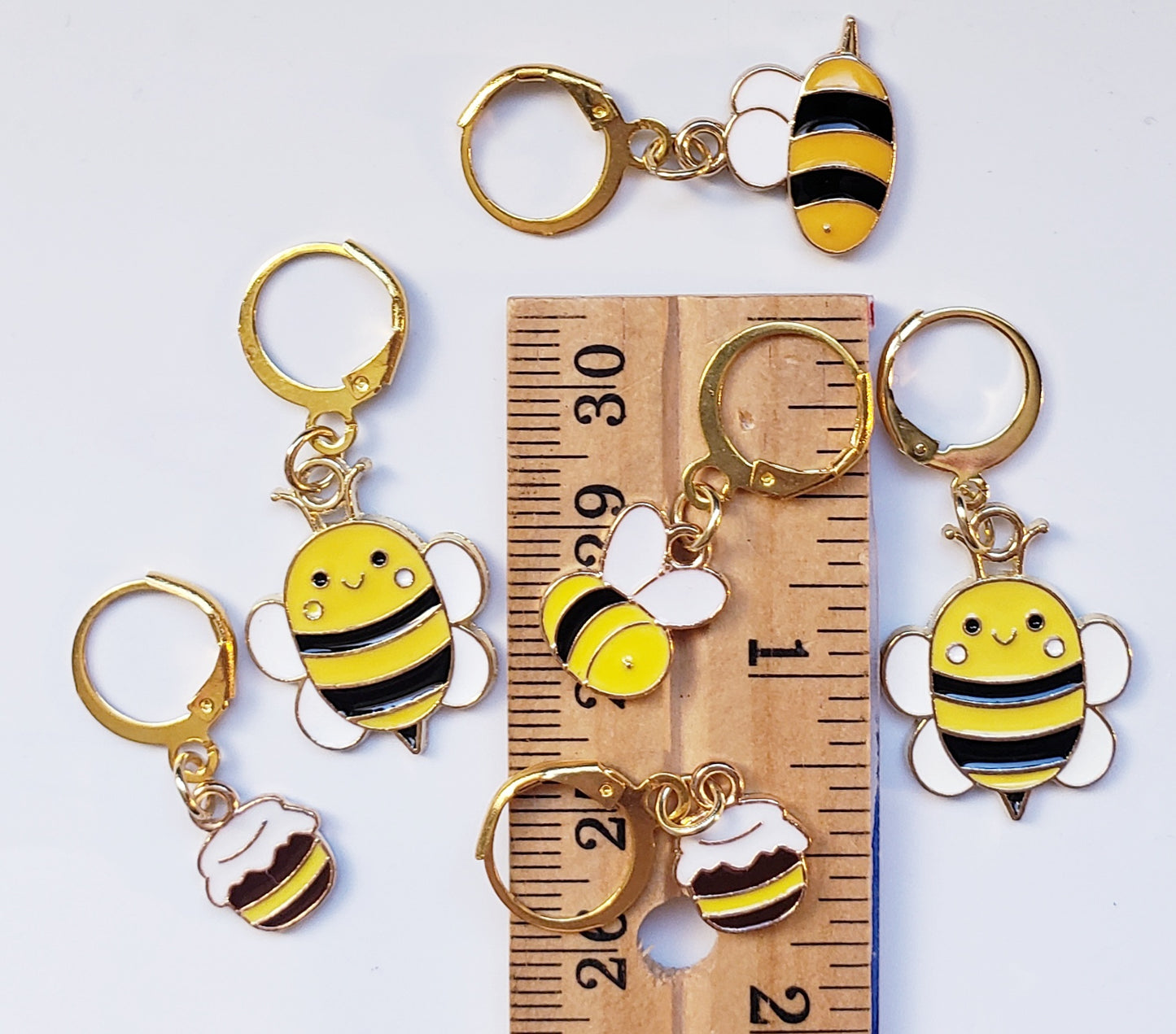 Bee Honey Stitch Markers