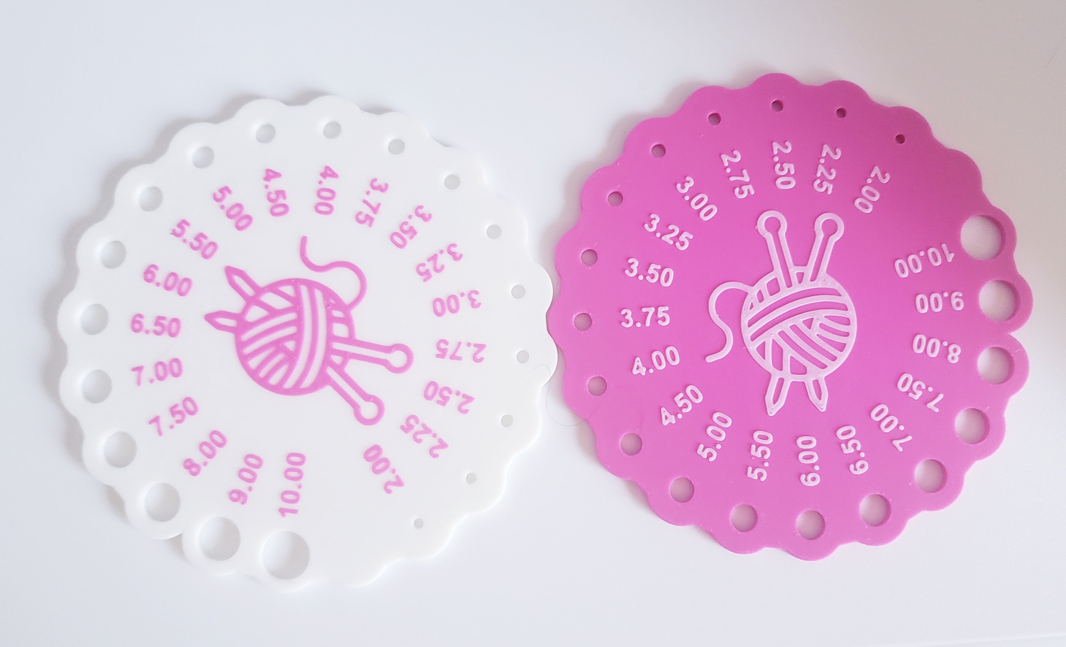 Knitting Needle Gauge 