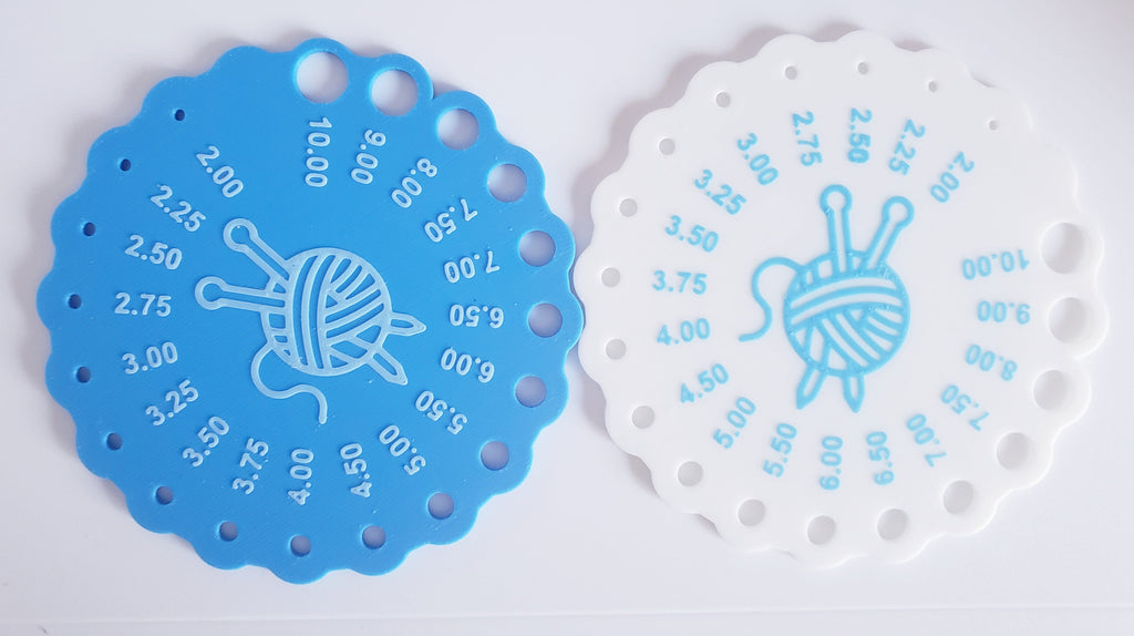 Knitting Needle Gauge 