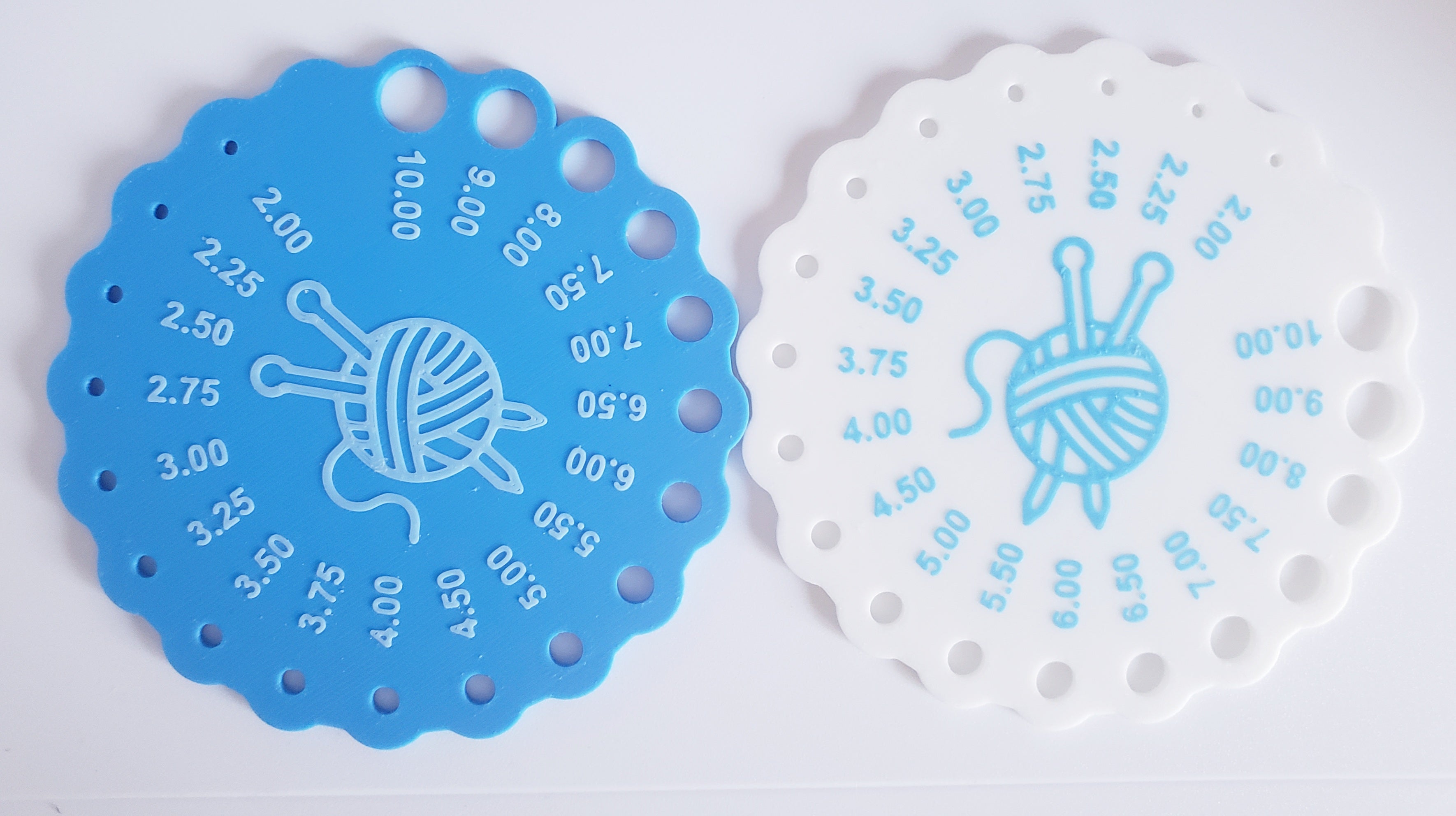 Knitting Needle Gauge 