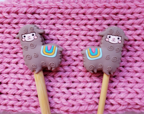 Alpaca Knitting Needle Point Protectors
