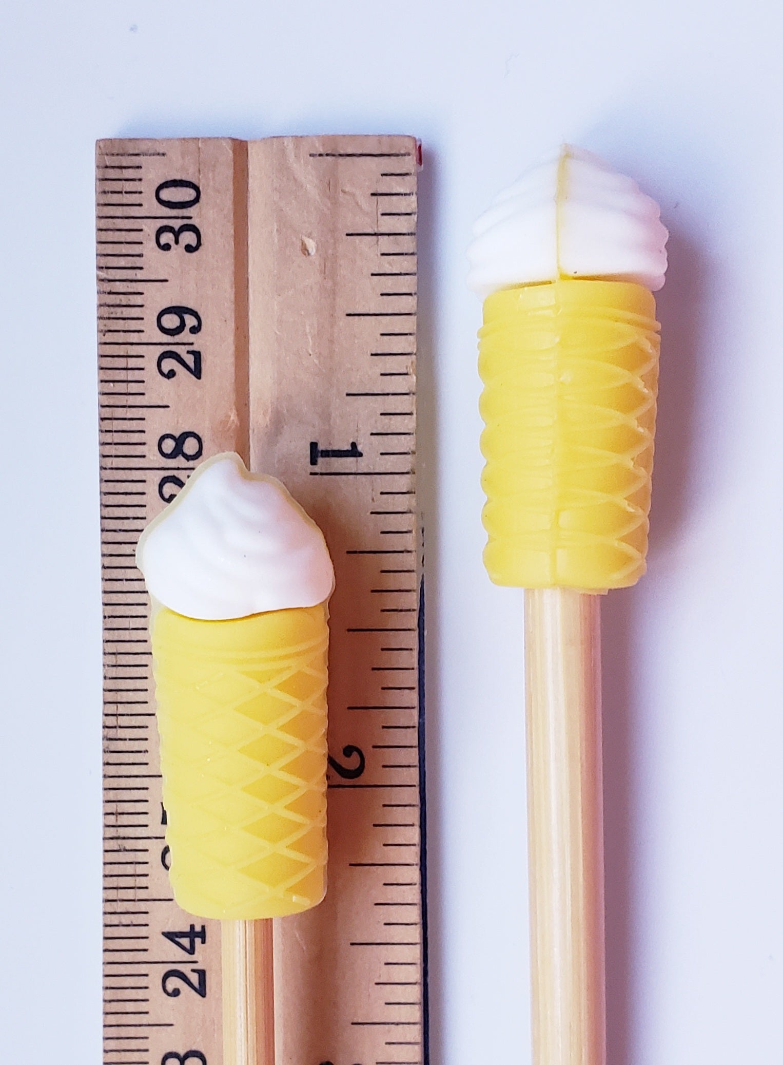 Ice Cream Cone Knitting Needle Point Protectors