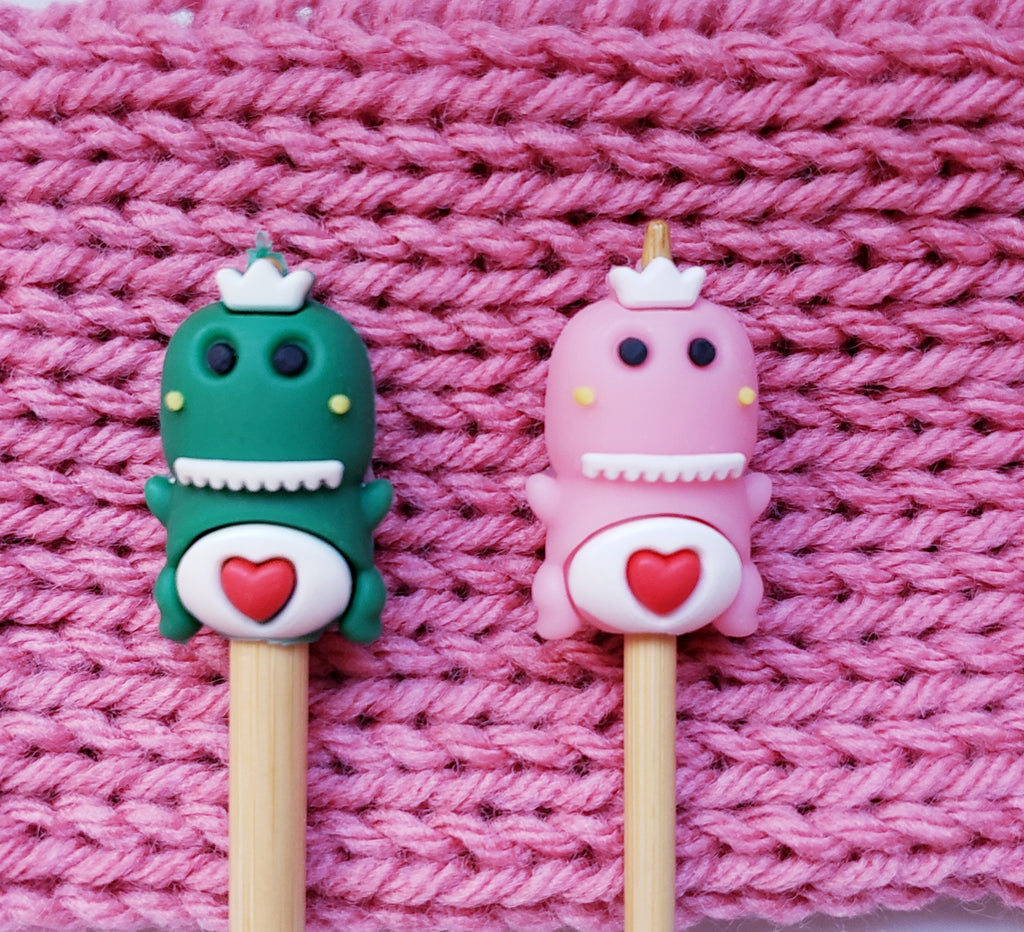 Princess Monster Knitting Needle Point Protectors