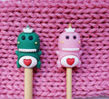 Princess Monster Knitting Needle Point Protectors