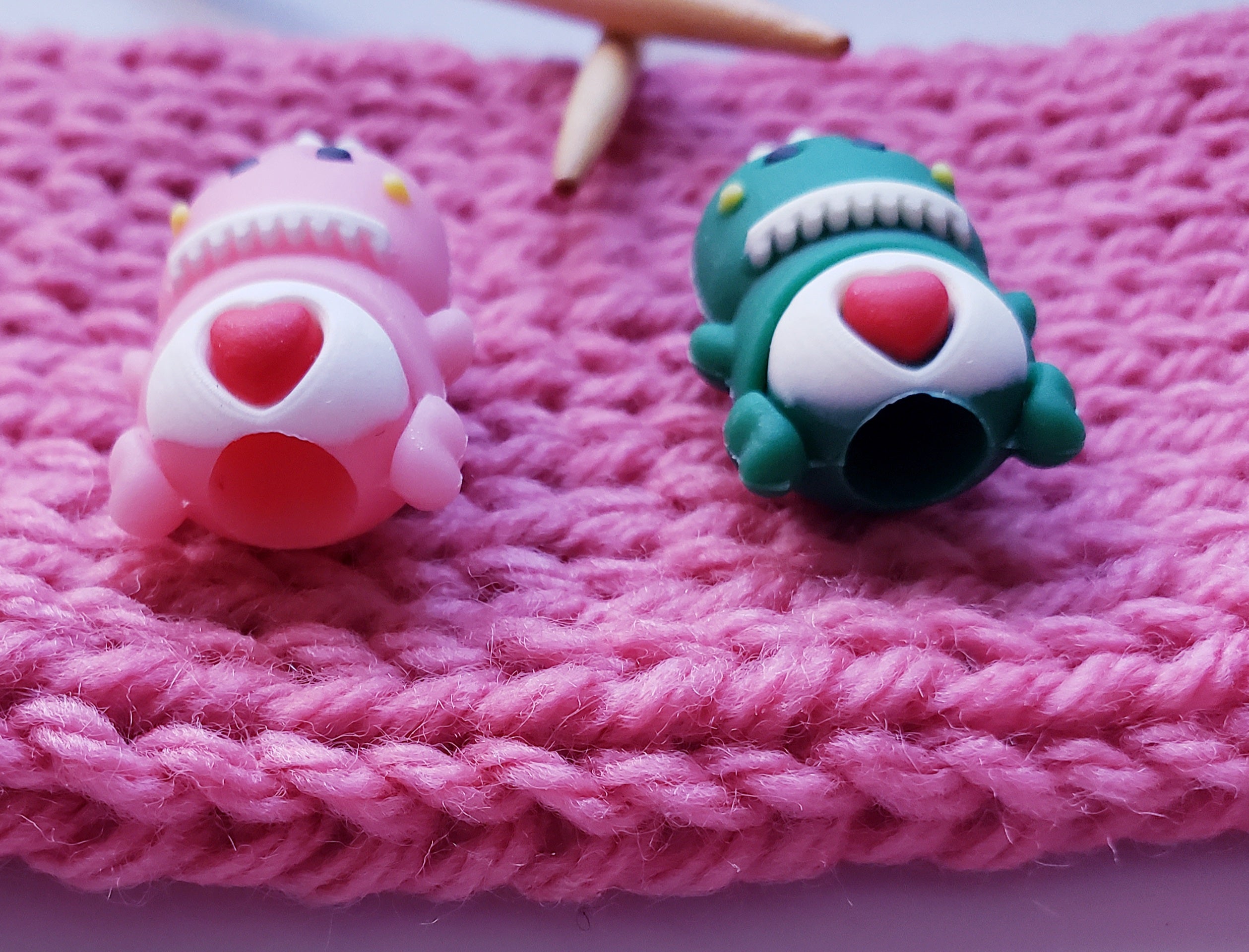 Princess Monster Knitting Needle Point Protectors