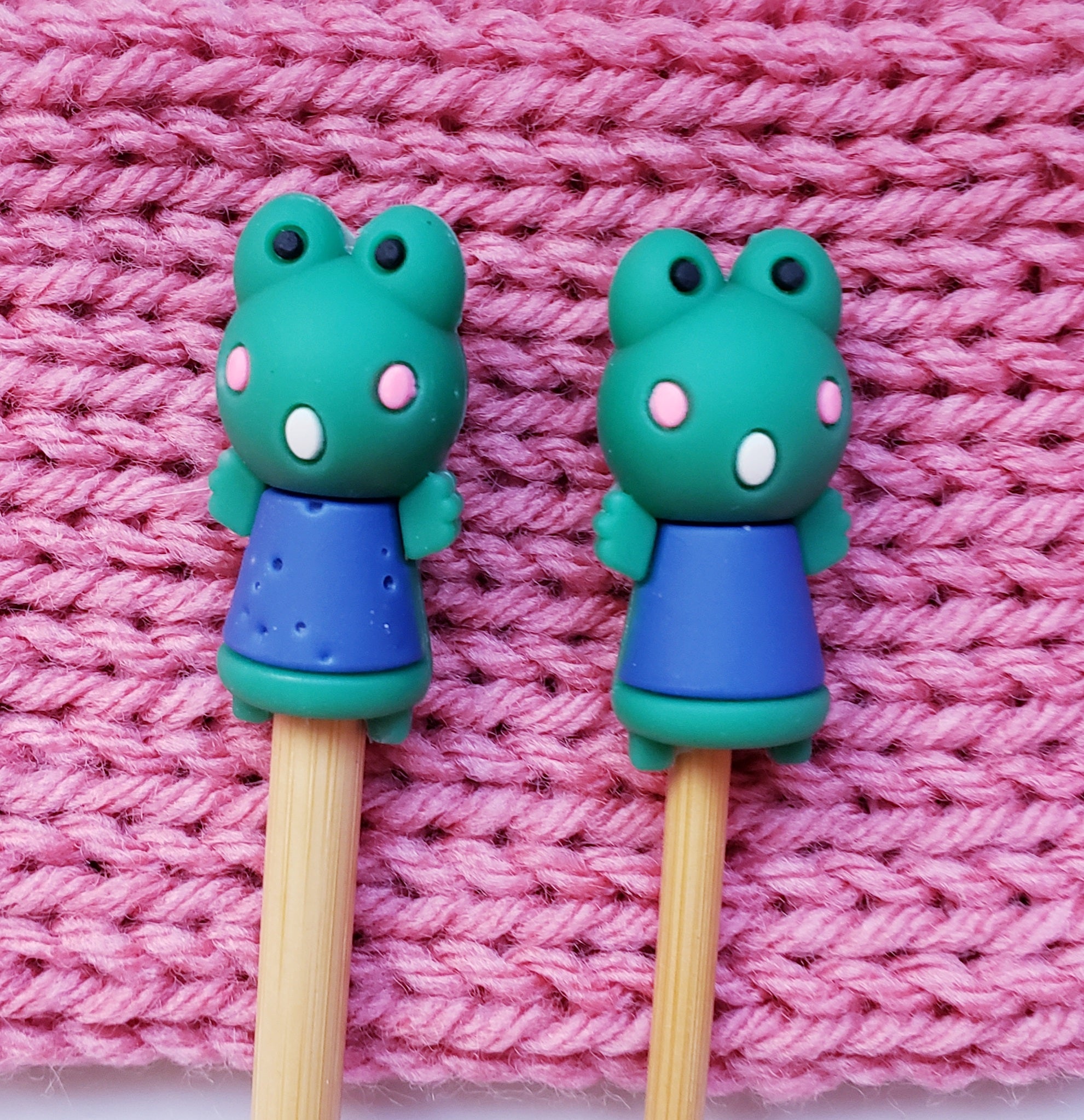 Cow Knitting Needle Point Protectors