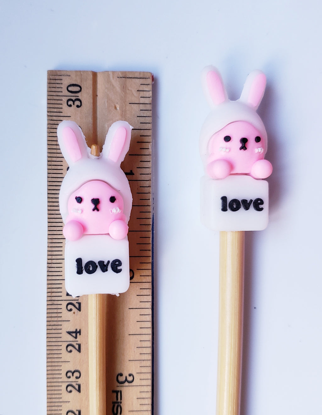 Love Bunny Knitting Needle Point Protectors
