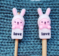 Love Bunny Knitting Needle Point Protectors