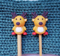 Reindeer Knitting Needle Point Protectors