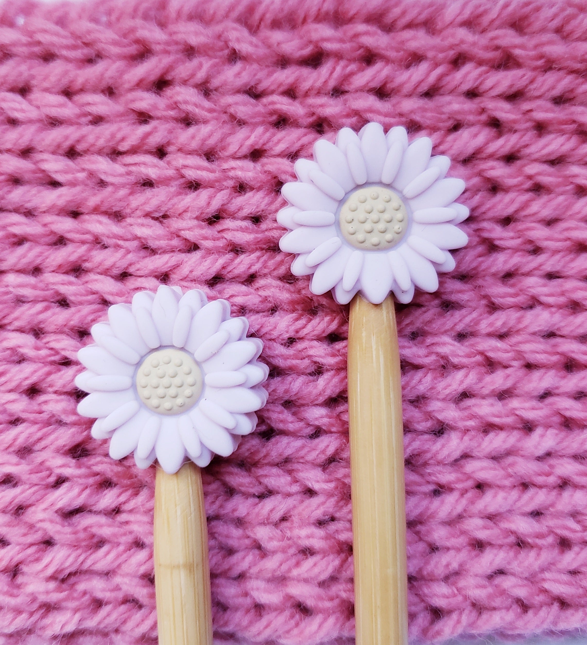 Sunflowers Knitting Needle Point Protectors