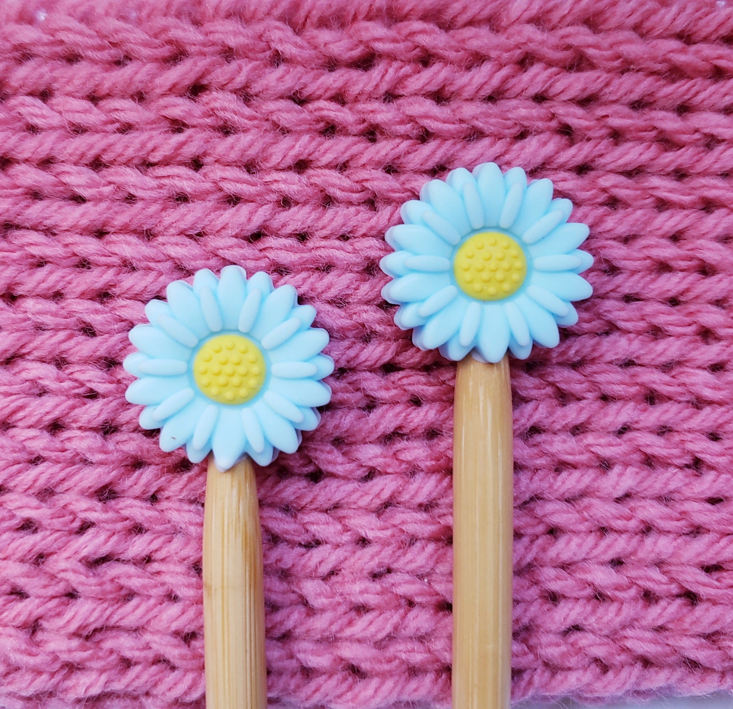 Sunflowers Knitting Needle Point Protectors
