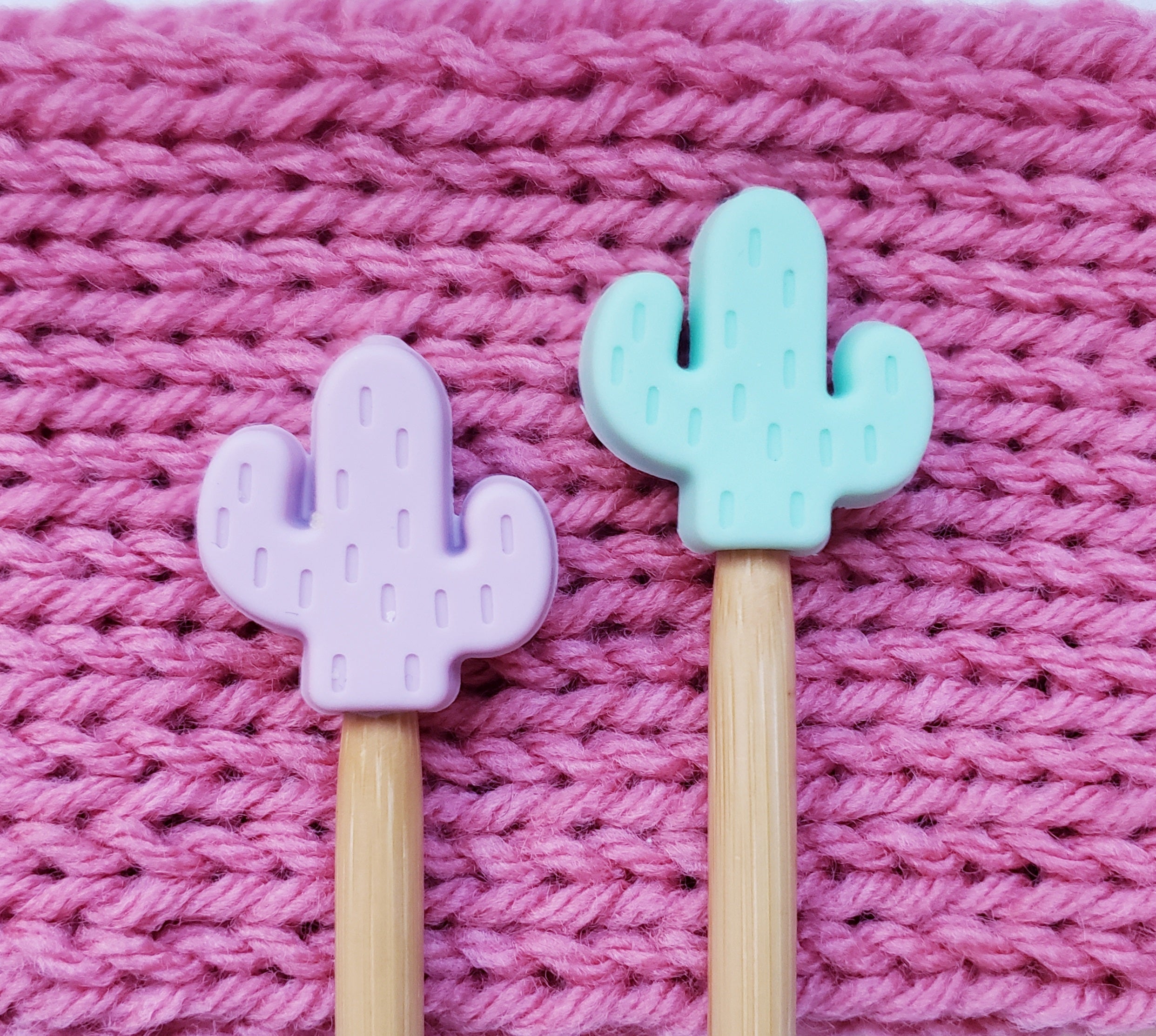 Cactus Knitting Needle Point Protectors
