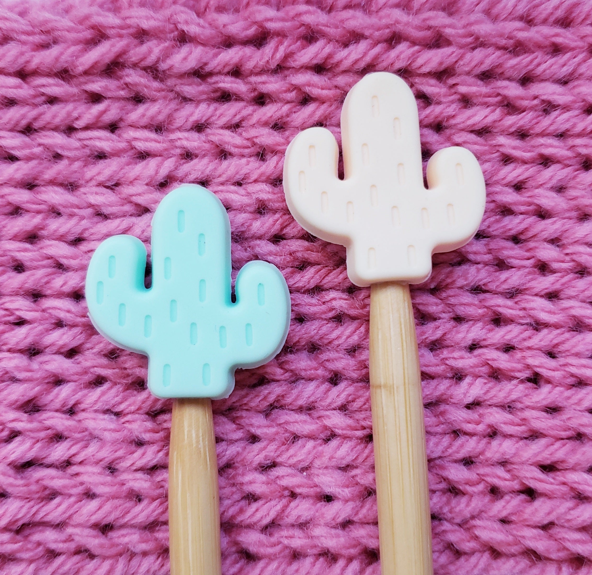 Cactus Knitting Needle Point Protectors