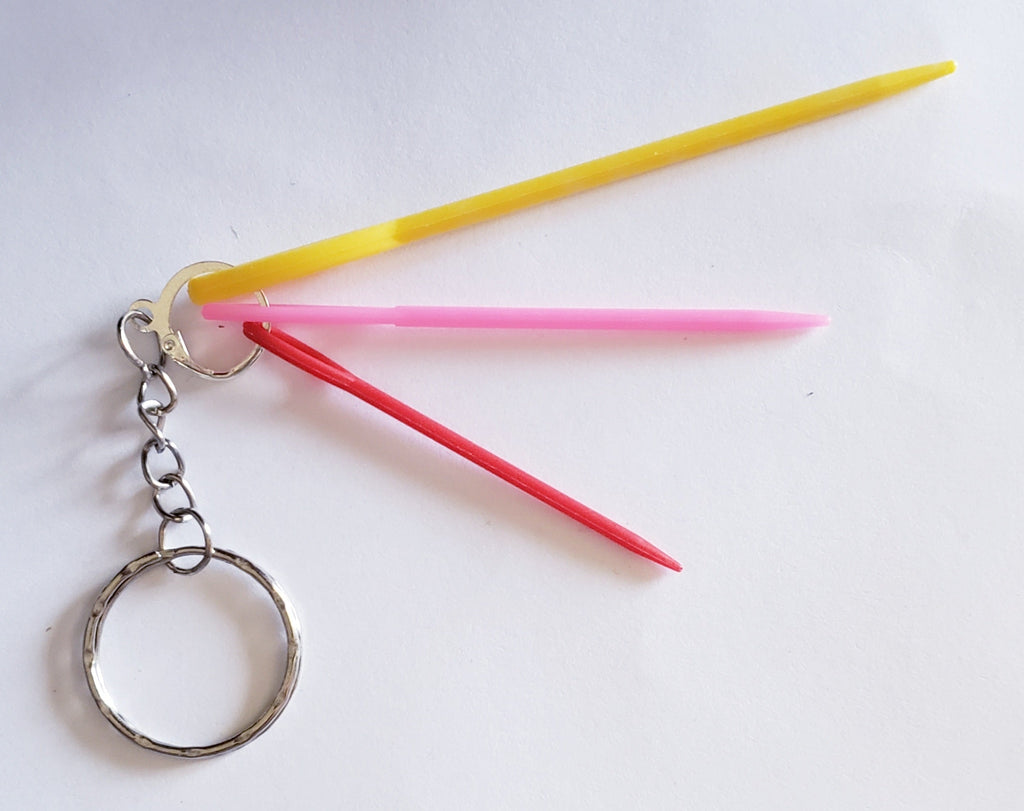 Knit Yarn Artist Keychain 