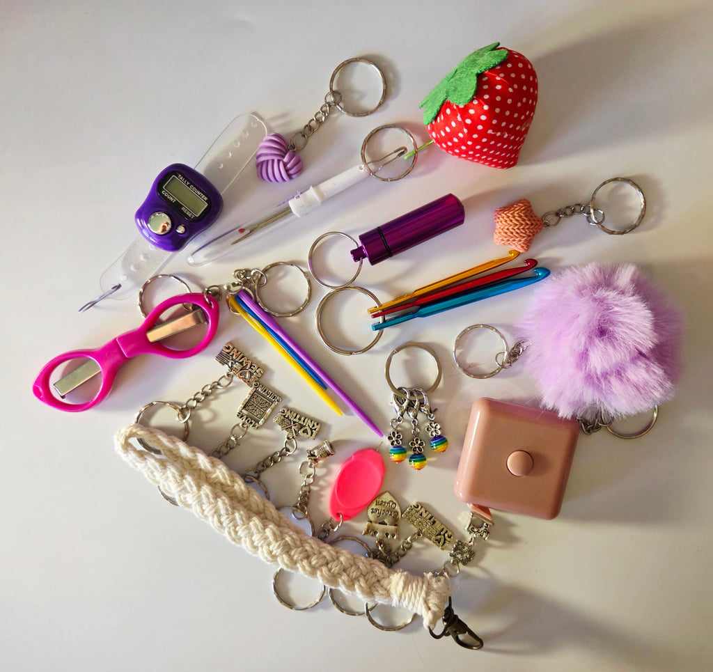 Yarn Thread Artist Keychain