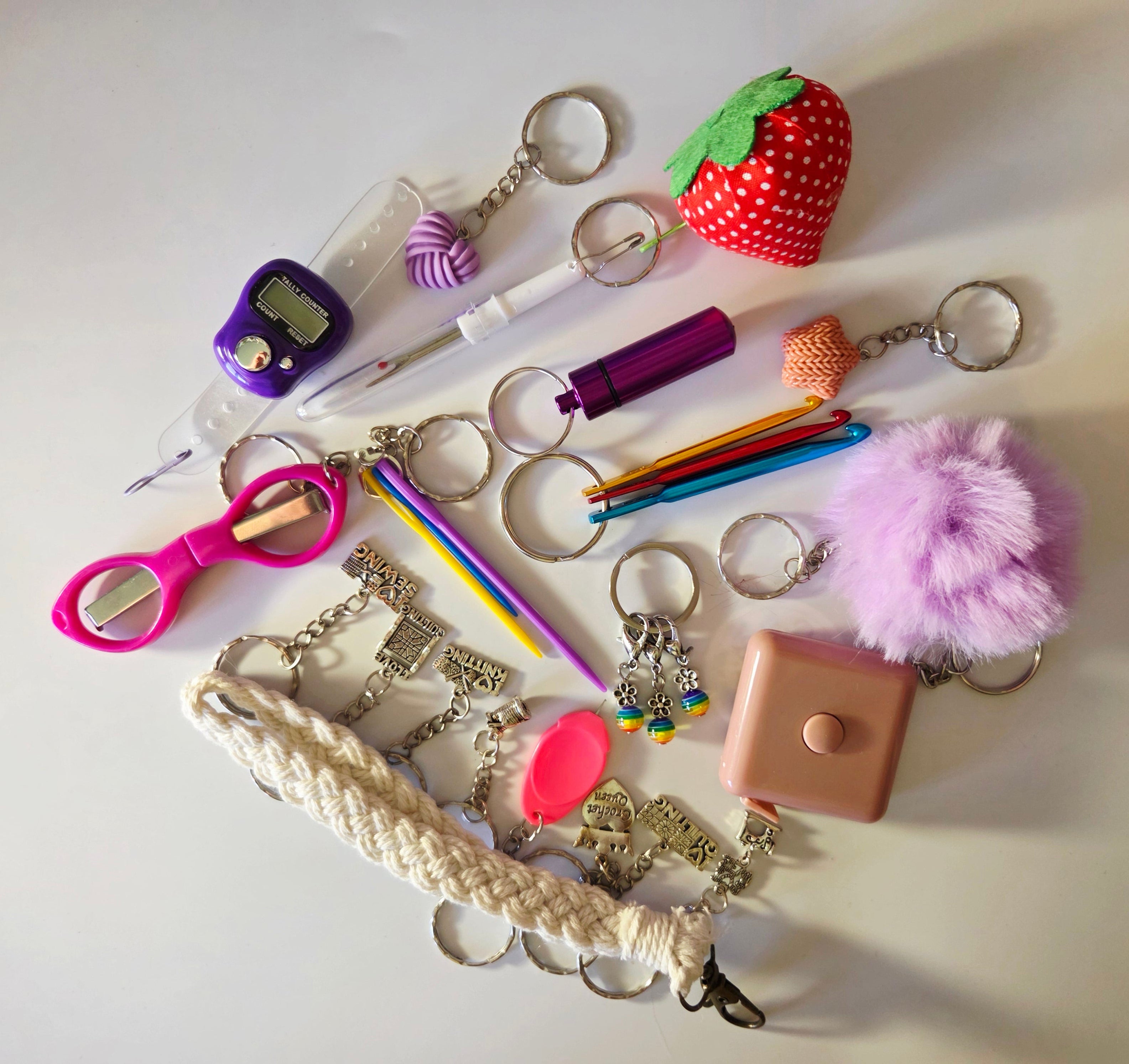 Yarn Thread Artist Keychain