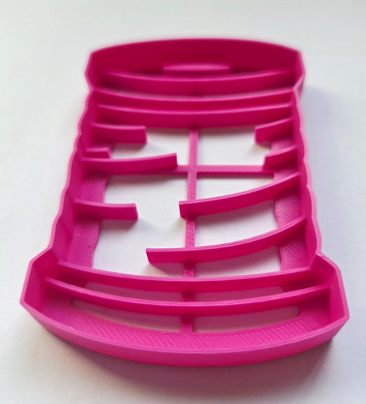 Thread Spool Sewing Quilt Imprint Embosser Cookie Cutter - Dough Biscuit Cutters 3D Printed