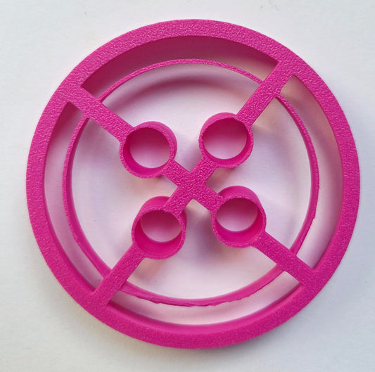 Button Imprint Cookie Cutter