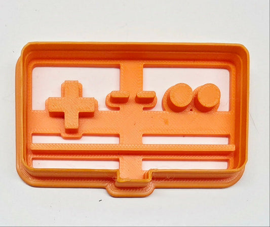 Nintendo Video Game Controller Imprint Embosser Cookie Cutter - Dough Biscuit Cutters 3D Printed