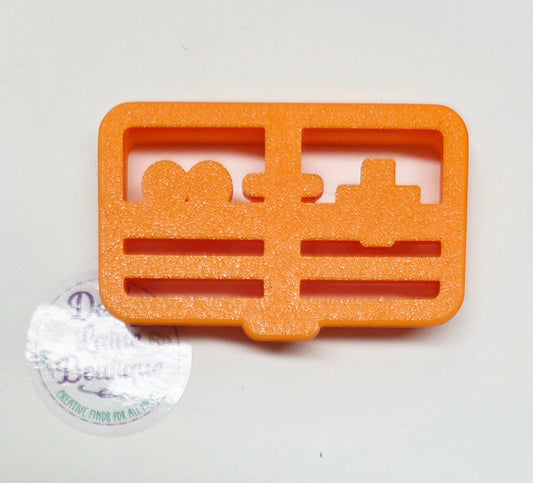Nintendo Video Game Controller Imprint Embosser Cookie Cutter - Dough Biscuit Cutters 3D Printed