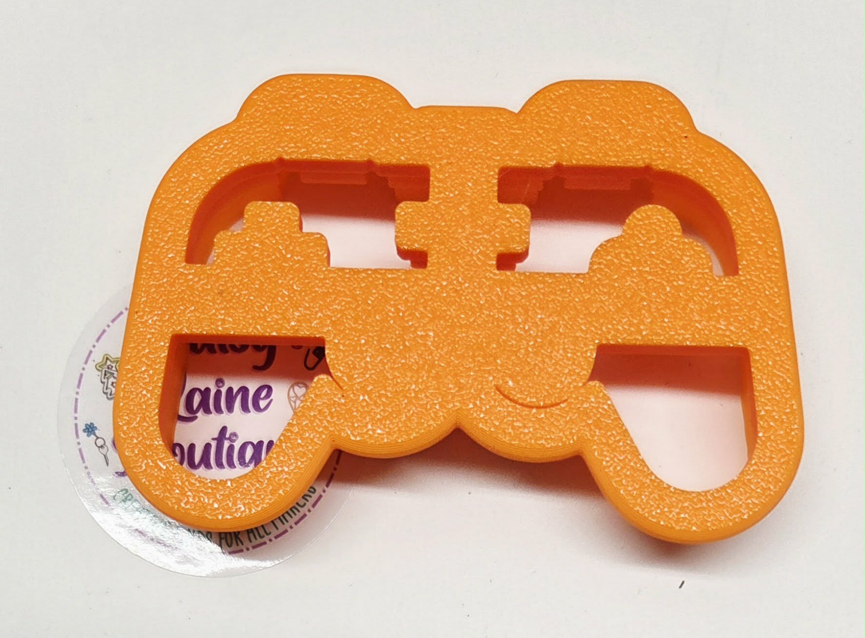 Play Station Video Game Controller Imprint Embosser Cookie Cutter - Dough Biscuit Cutters 3D Printed