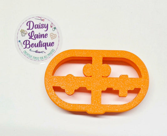 Video Game Controller Imprint Embosser Cookie Cutter - Dough Biscuit Cutters 3D Printed