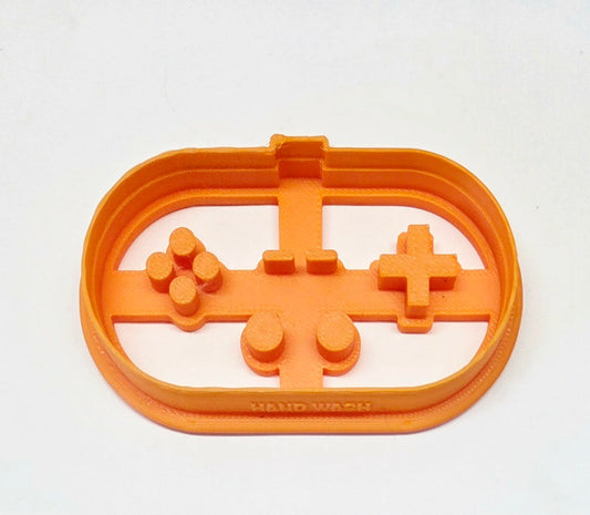 Video Game Controller Imprint Embosser Cookie Cutter - Dough Biscuit Cutters 3D Printed