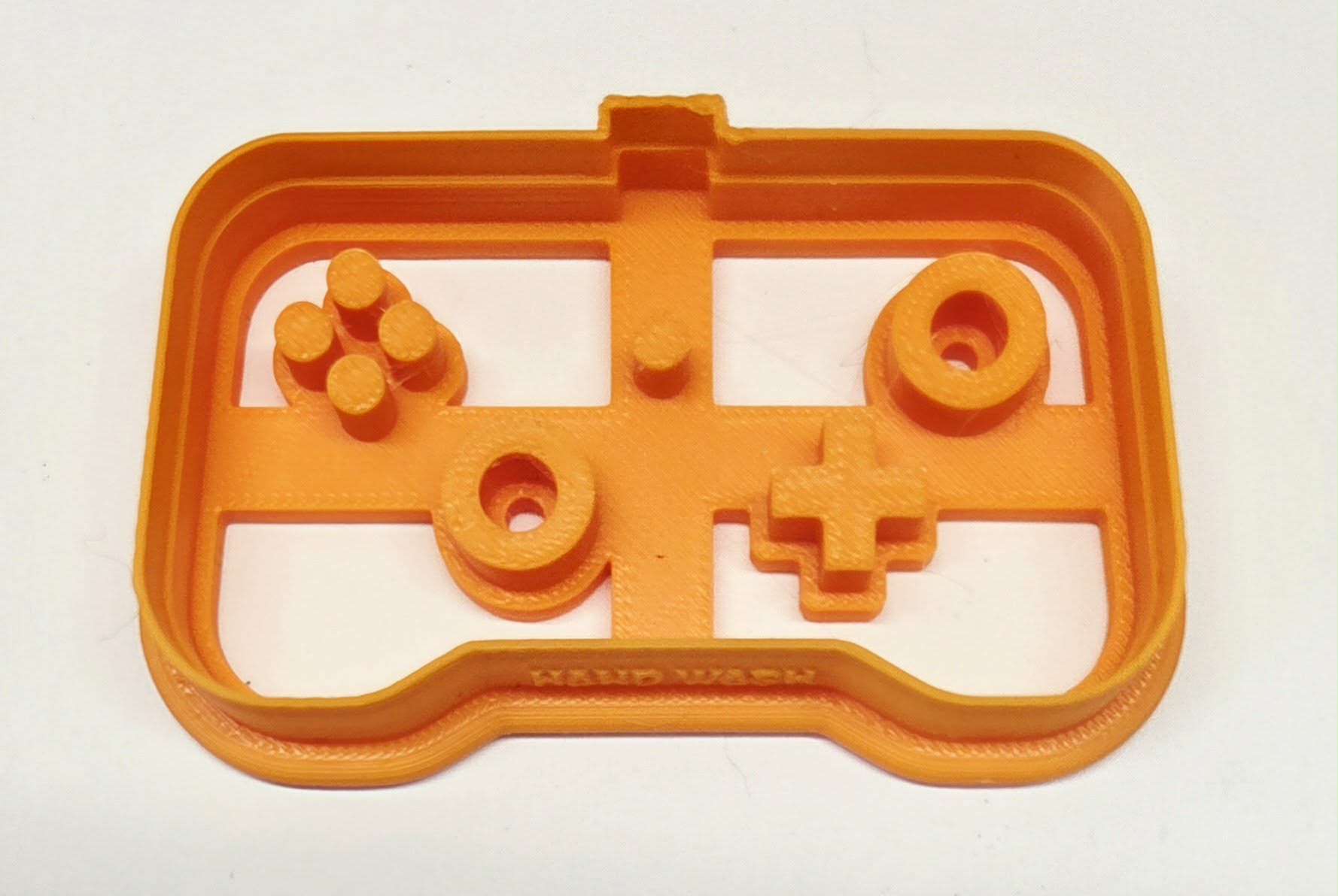 Joystick Game Controller Imprint Embosser Cookie Cutter - Dough Biscuit Cutters 3D Printed