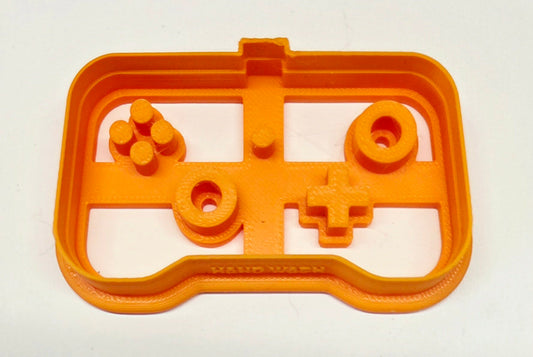 Joystick Game Controller Imprint Embosser Cookie Cutter - Dough Biscuit Cutters 3D Printed