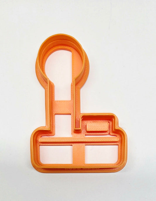 Joystick Game Controller Imprint Embosser Cookie Cutter - Dough Biscuit Cutters 3D Printed